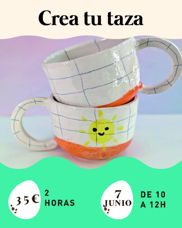 Taller Crea tu taza 7 junio