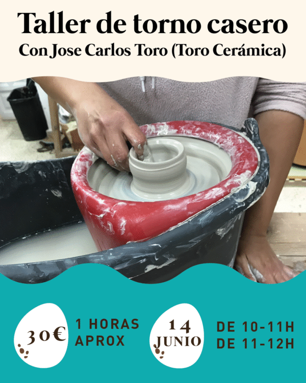 Taller Torno Casero (con Jose Carlos Toro)