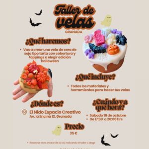 TALLER CREA tu vela 18 octubre