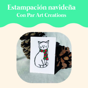 TALLER ESTAMPACIÓN NAVIDEÑA 13 DICIEMBRE