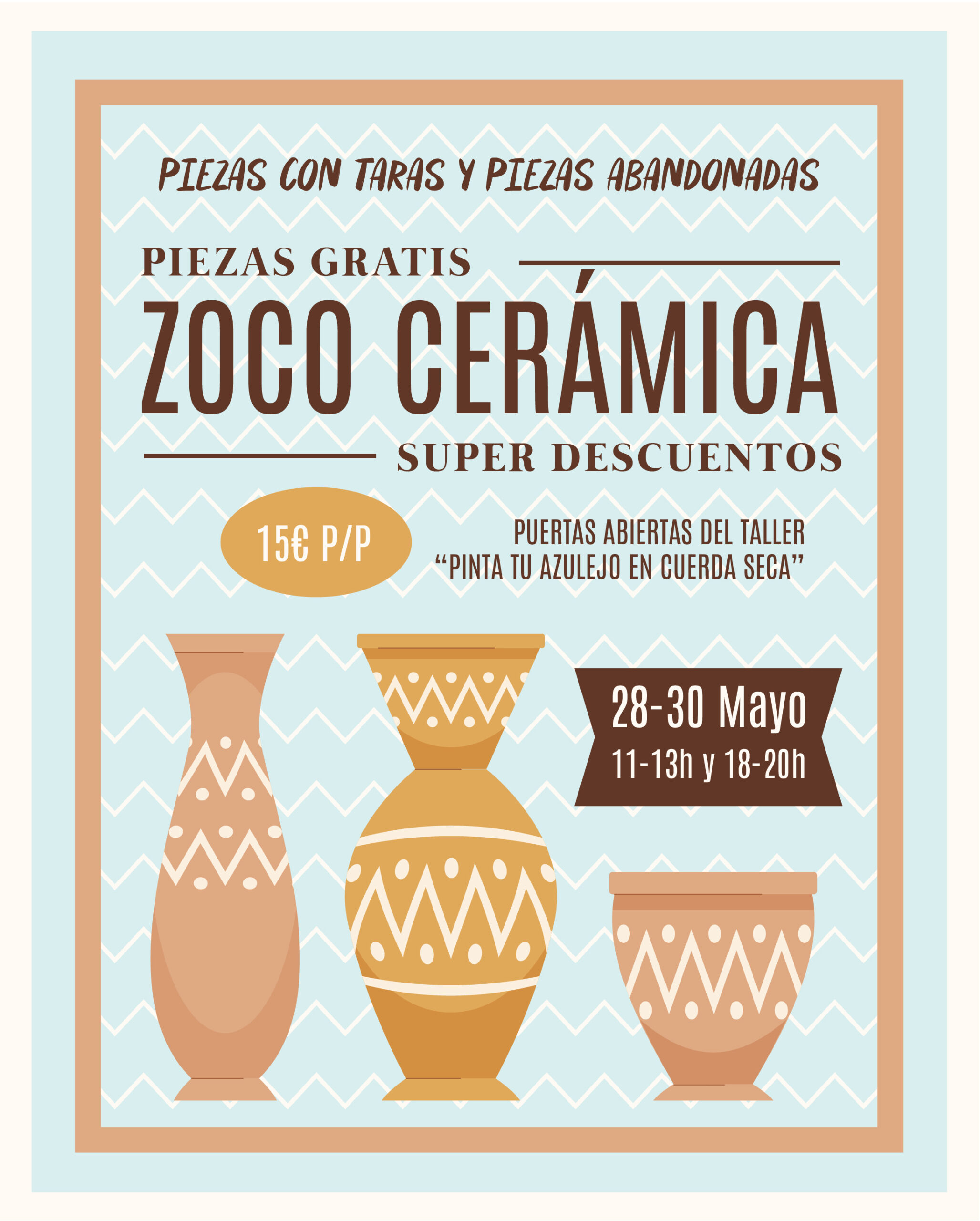 TALLER PINTA TU AZULEJO EN CUERDA SECA